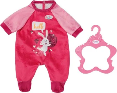 Obrázek produktu pro BABY born Sametové dupačky růžové, 43 cm