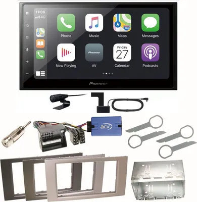 Produktbild von Pioneer SPH-DA250DAB Bluetooth USB Einbauset für Ford Kuga Fusion Galaxy S-Max