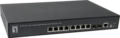Immagine prodotto di LevelOne GEP-1061 - Switch - gestito - 8 x 10/100/1000 (PoE+)