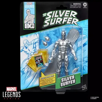 Obrázek produktu pro Marvel Legends Series Silver Surfer, 4 rok/roky, Stříbrná