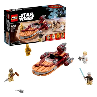 Zdjęcie produktu dla LEGO Star Wars Luke's Landspeeder, Zestaw do budowania, 7 lat(a), 149 szt.