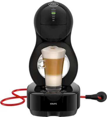 Produktbild von Krups Nescafé Dolce Gusto Lumio, Pad-Kaffeemaschine, 1 l, Kaffeekapsel, 1600 W, Schwarz