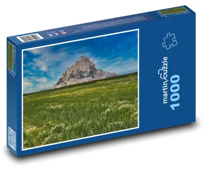 Produktbild von Puzzle 1000 Mont Saint Michel in Frankreich - martinpuzzle