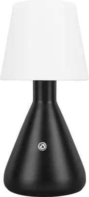Image de Lampe de bureau portable en métal 3 couleurs avec contrôle tactile Lampe de table à LED rechargeable, sans palier et à intensité variable