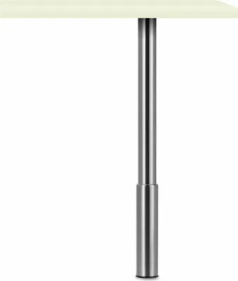 Produktbild von Naber Trampolo 1 rund. Stützfuß Höhe, edelstahlfarbig 1005 mm - Trag-/Stützelement