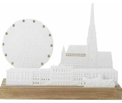 Produktbild von Räder Design Lichtobjekt Stadtsilhouette Wien Weiß