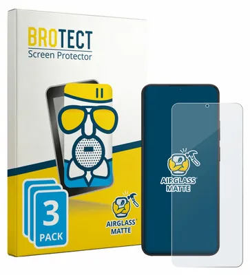 Produktbild von 3x BROTECT Entspiegelungs Schutzglas für Blackview Wave 10 Schutzfolie Panzer Folie Glas Display Schutz matt