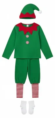 Imagen del producto de Disfraz de elfo "Doudou" para niños, tallas 4/6 años