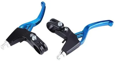 Productafbeelding van Aluminiumen fietsremhendel - Lichtgewicht - Duurzaam - Geschikt voor mountainbike/opvouwbare fiets - Gemakkelijk te bedienen - Fietsremhendel