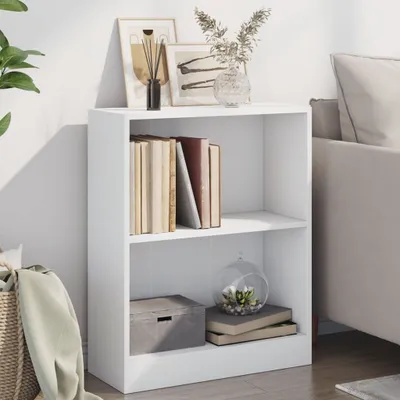 Produktbild von vidaXL Bücherregal Weiß 60x24x76 cm Holzwerkstoff