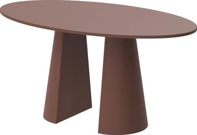 Produktbild von Design Esstisch Tisch Lunario oval 160x75x90 cm Esszimmer Pastellkollektion