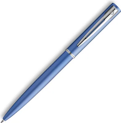 Produktbild von Waterman Allure Kugelschreiber | Lackierung in Blau | Mittlere Spitze | Blaue Tinte | Geschenkbox