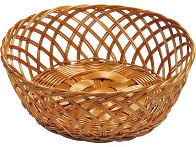 Produktbild von Kesper Brotkorb - braun - geflochtene Weide - rund - 28 x 11 cm