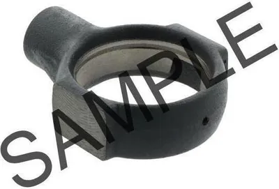 Productafbeelding van Spannbehuizing FS316, binnen diameter 25,5 mm, buiten diameter 10 mm, grijs gietijzer, 1 stuk per verpakking, SNR