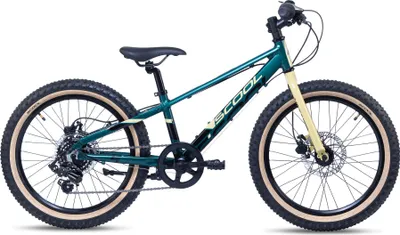 Produktbild von S'COOL Xroc disc 20 Zoll 7-Gang Shimano Dark Green/Beige | Kinderfahrrad | Jugendfahrrad | 20 Zoll | 7 Gang