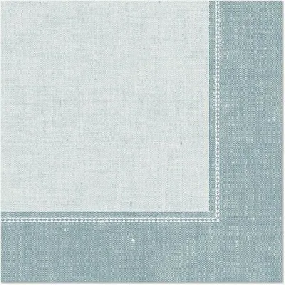 Produktbild von 250 Papstar Servietten ROYAL Collection 1/4-Falz 40 cm x 40 cm arktikblau Linum 88358 Premiumservietten stoffähnlich gute Faltbarkeit