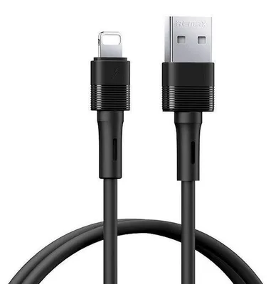 Image de Kabel Remax Leya Series Rc-C093 2.4A Usb/Lightning 1M Czarny