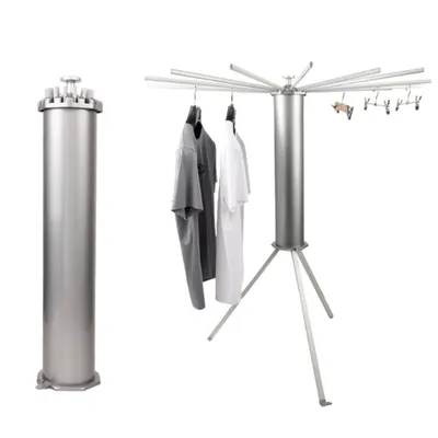 Produktbild von IMEX Octopus klappbarer Wäscheständer platzsparend aus Aluminium und Kunststoff