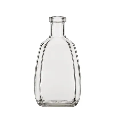Zdjęcie produktu dla SuperButelki - Butelka szklana ASTERIA 250 ml, bez korka, ozdobna, elegancka, 0,25 l, na oliwę, ocet, domowe syropy, likiery 250ml