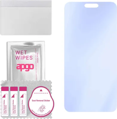 Produktbild von apgo Hybrid Schutzglas, kompatibel mit Xiaomi 14 Civi, 9H Härte, Flexible Nano Glass PRO, toller Ersatz für Hartglas, kratzfester Displayschutzglas, Displayschutz, Full Glue