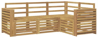 Obrázok produktu pre Sada konferenčných stolíkov 4 ks, biela, 191 x 132,5 x 73 cm