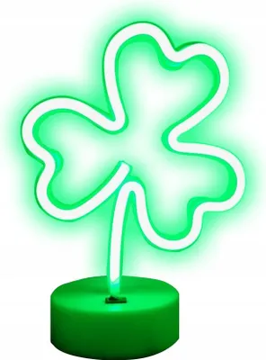 Obrázok produktu pre LED neónová šamorínska lampa pre šťastie USB/batéria