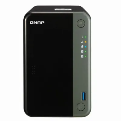 Produktbild von QNAP TS-253D NAS Tower Eingebauter Ethernet-Anschluss Schwarz J4125