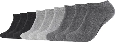 Produktbild von Camano Uni-Sneaker-Socken 9 Paar grau/anthrazit 43 - 46
