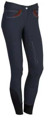 Produktbild von Harrys Horse Reithose Windsor, Vollgrip, blueberry, Größe:164