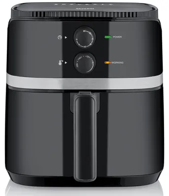 Severin FR 2452 Heißluftfritteuse 5 l, 1500 W, mit Timer und Temperaturwahl