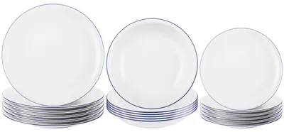Produktbild von Seltmann Weiden Compact Blaurand Teller-Set 18-teilig
