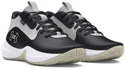 Produktbild von Under Armour UA Lockdown 7 Basketballschuhe Unisex 3028512 002 schwarz/grau , Schuhgröße:43 EU