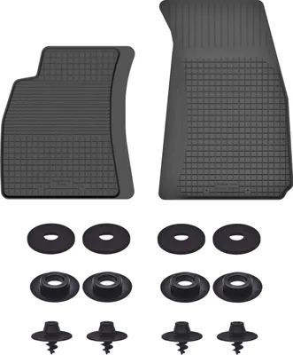 Produktbild von Vorne Fußmatten Gummimatten  Für: Audi A6 C6 (2004-2006)