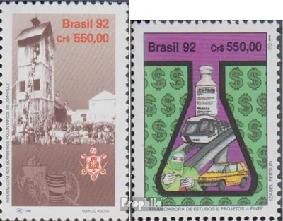 Produktbild von Briefmarken Brasilien 1992 Mi 2488,2491 (kompl.Ausg.) postfrisch Freiwillige Feuerwehr