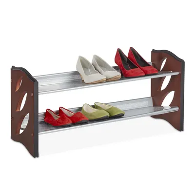 Produktbild von relaxdays Schuhregal stapelbar für 8 Paar Schuhe