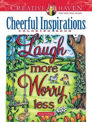 Obrázek produktu pro Creative Haven Cheerful Inspirations Coloring Book