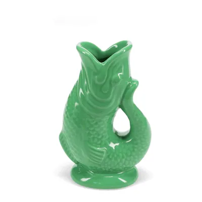 Produktbild von Dekovase Fisch Keramik Vase ca. 10,7 x 6,8 x 17,2 cm Tischvase