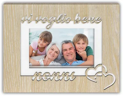Immagine prodotto di ZEP cornice per foto in legno Blanca IT 10x15 cm Nonni
