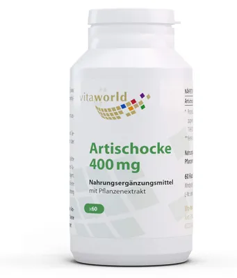 Obrázek produktu pro Artischocke 400mg, 60 St KAP
