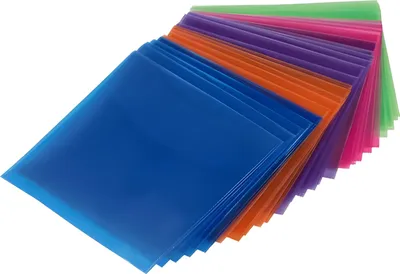 Immagine prodotto di Hama - CD-/DVD-Hülle - Blau, Rot, grün, orange, violett (Packung mit 100) (00051068)