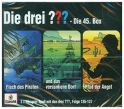 Imagen del producto de Die drei ??? - Caja 45 (Episodios 135, 136, 137)