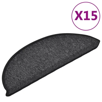Zdjęcie produktu dla Nakładki Na Schody, 15 Szt., 56 X 17 X 3 Cm, Antracytowe Lumarko!