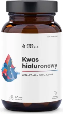 Productafbeelding van Aura Herbals hyaluronzuur 200 mg 5902479615844
