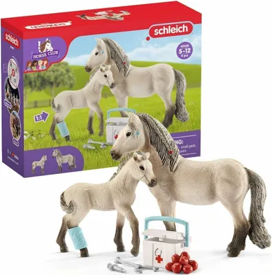 Produktbild von schleich HORSE CLUB 42430, Horses, 5 Jahr(e), Grau, Kunststoff