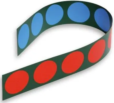 Produktbild von Betzold Doppelseitig magnetische Zehner-Wendestreifen, Ausführung: Set 1