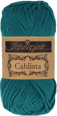 Produktbild von Scheepjes Cahlista 50g (401) Dark Teal