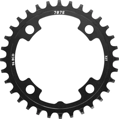 Produktbild von SunRace Kettenblatt CRMX0U Narrow Wide, 32Z schwarz, Ø = 96mm, 11-fach