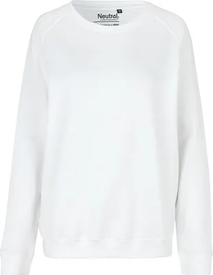 Produktbild von Neutral O83001 | Damen Sweatshirt / 100% Fairtrade Baumwolle - Farbe: White - Größe: XS
