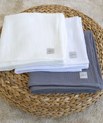 Produktbild von Musselin Decke 150x200 cm ECRU – EINLAGIG 100% Baumwolle