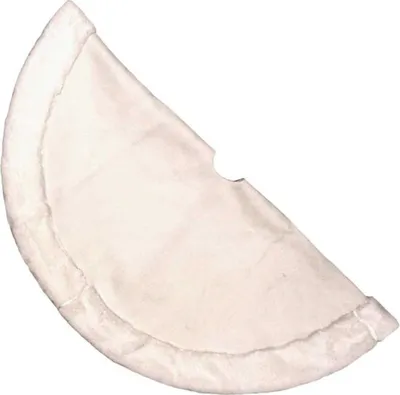 Produktbild von Unique Living |  Weißer Weihnachtsbaumrock 90cm Ø weiß | Weihnachtsbaumtuch